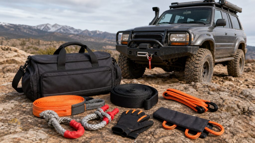 trail recovery kits shopping setup for trail recovery planning with practical vehicle-focused details