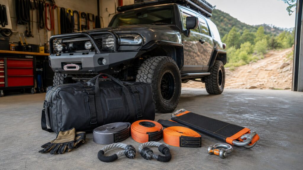 trail recovery kits shopping setup for overall selection with practical vehicle-focused details