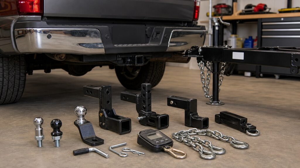 trailer hitches shopping setup for tow rating compatibility with practical vehicle-focused details