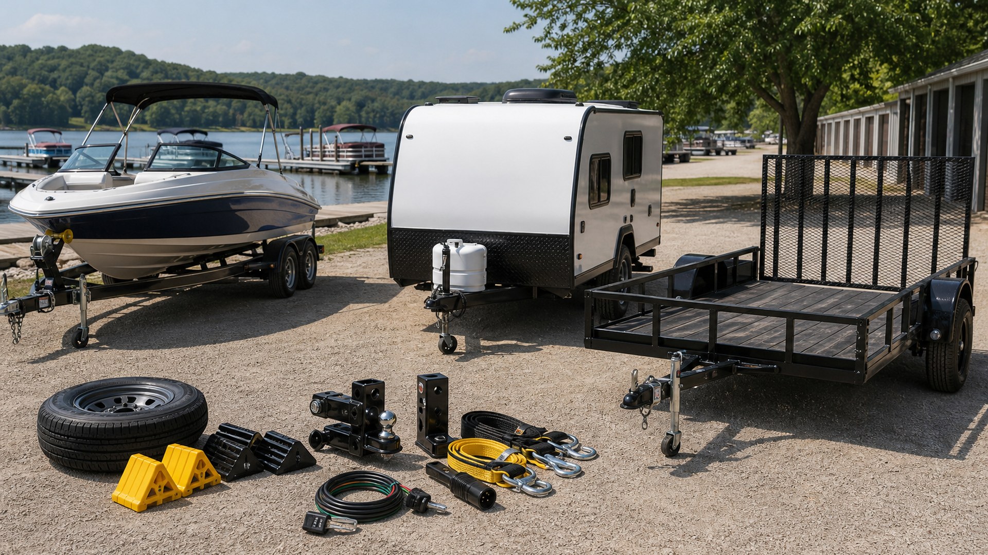 Trailer Types Buying Guide for RV and Boat Towing