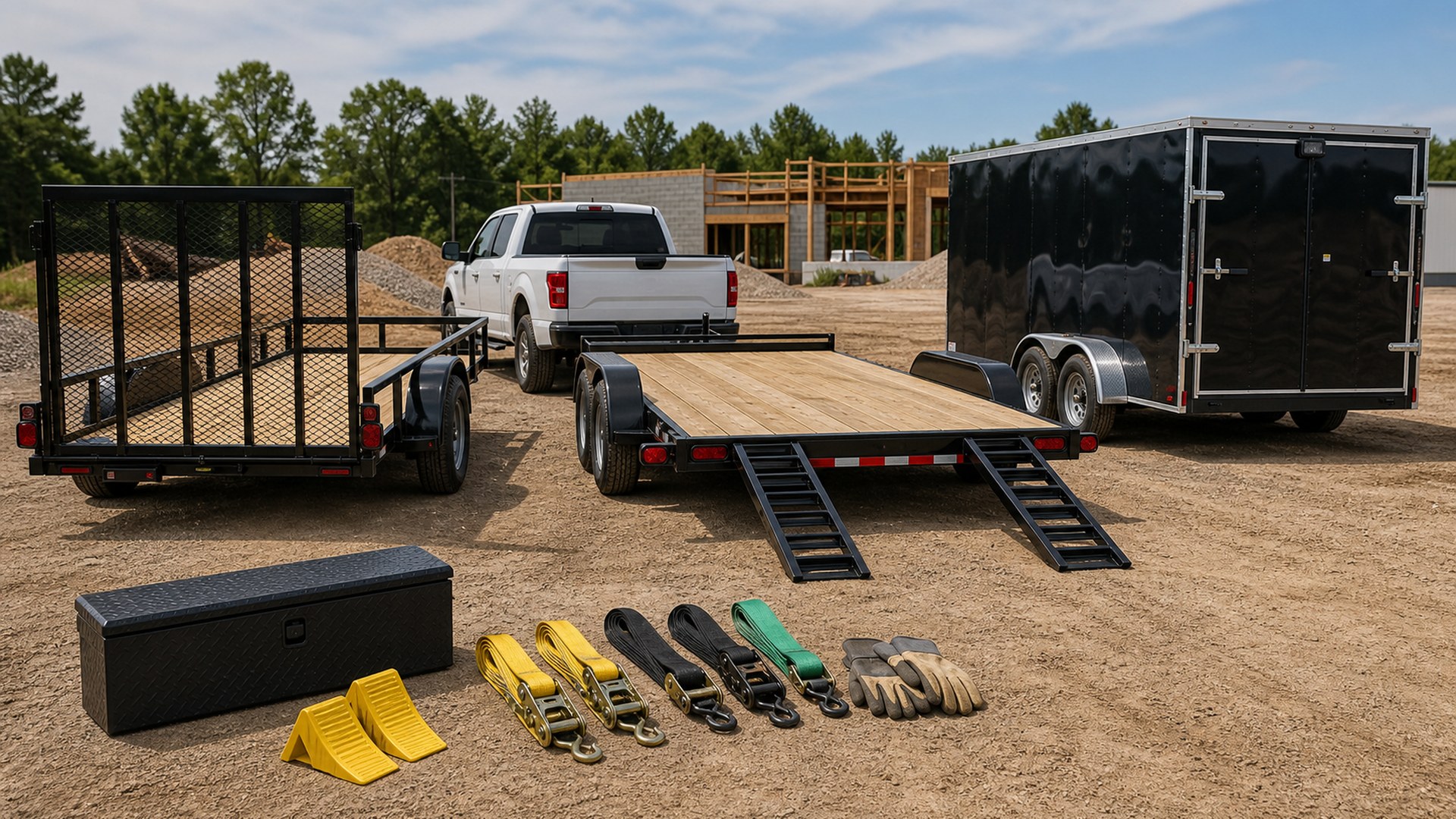 Trailer Types Buying Guide for Work Truck Hauling Needs