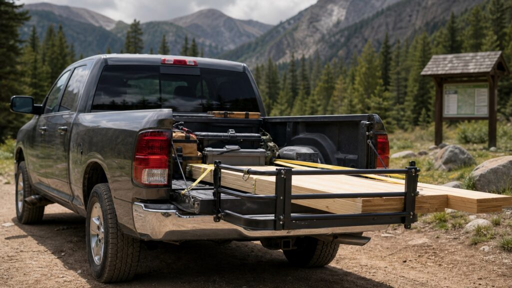 truck bed extenders shopping setup for truck and suv utility builds with practical vehicle-focused details