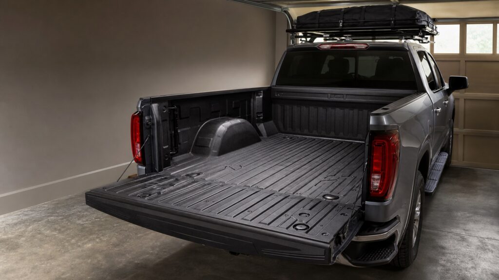 truck bed mats shopping setup for seasonal vehicle storage with practical vehicle-focused details