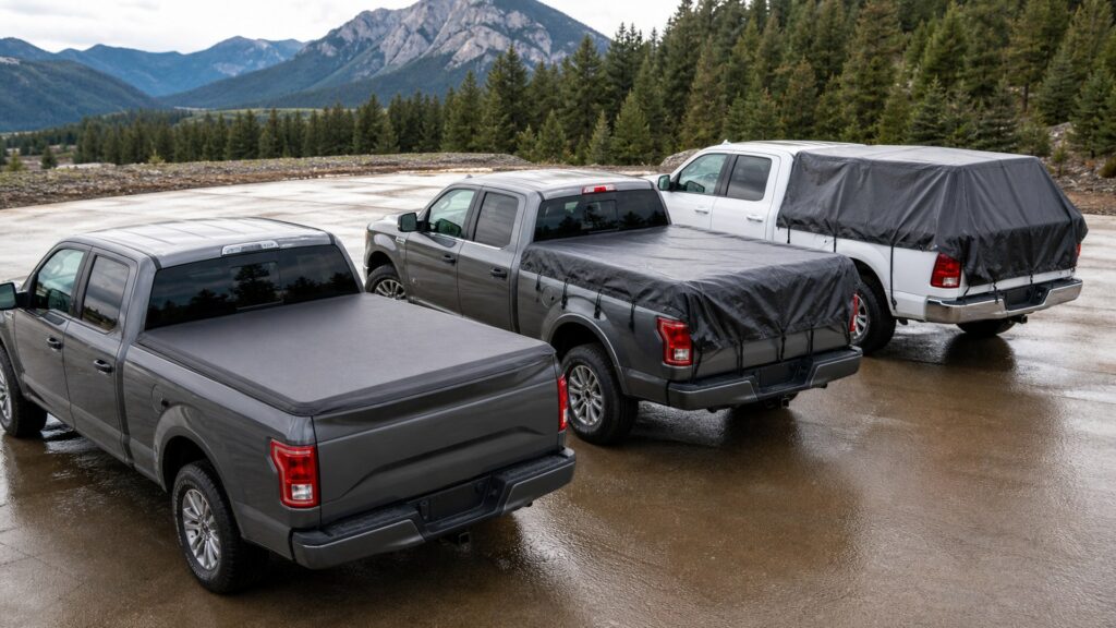 truck covers shopping setup for overall selection with practical vehicle-focused details
