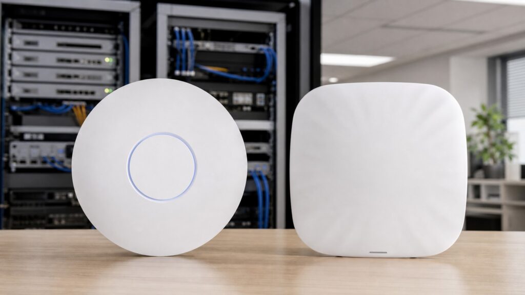 Ubiquiti UniFi U7 Pro vs Ruckus R650 business comparison image