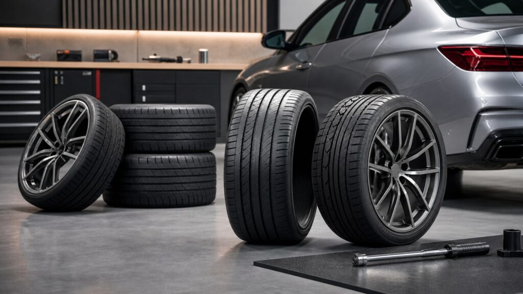 ultra high performance tires shopping setup for overall selection with practical vehicle-focused details