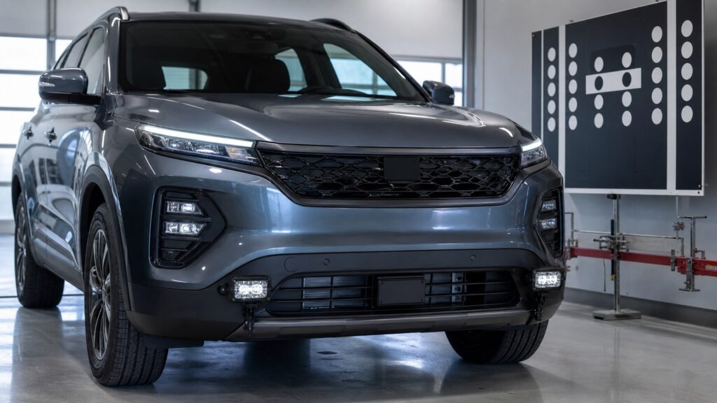 universal fog lights shopping setup for camera and sensor integration with practical vehicle-focused details
