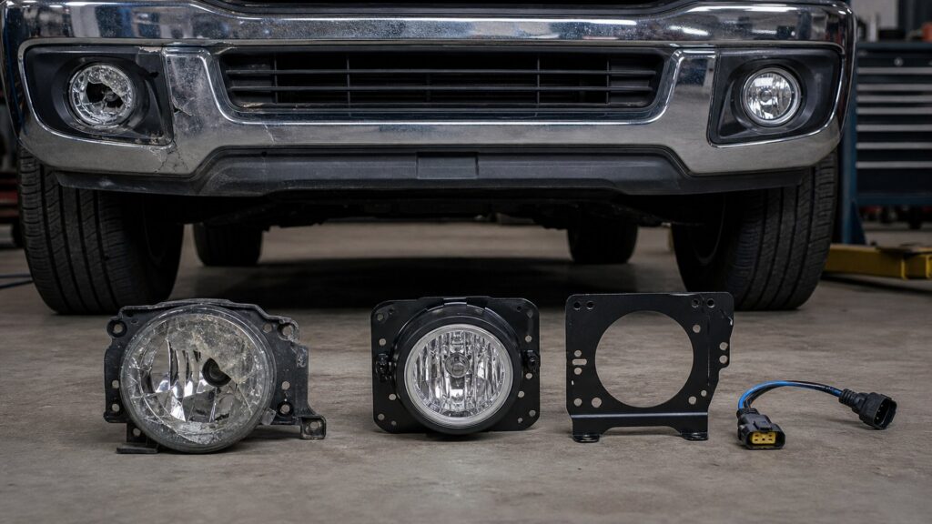 universal fog lights shopping setup for oem replacement decisions with practical vehicle-focused details