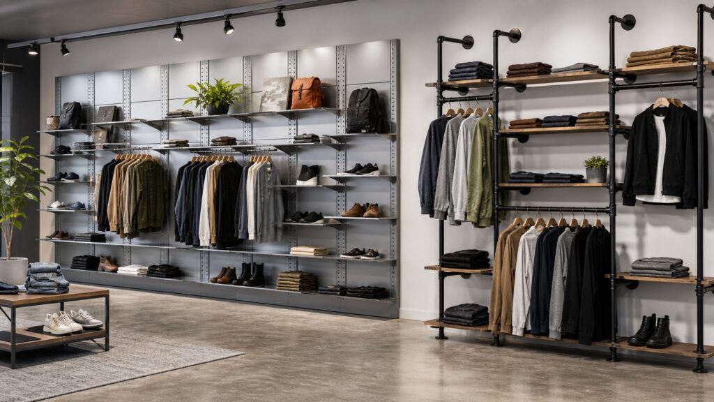 Uniweb Wall Display System vs Econoco Pipeline Wall Unit business comparison image