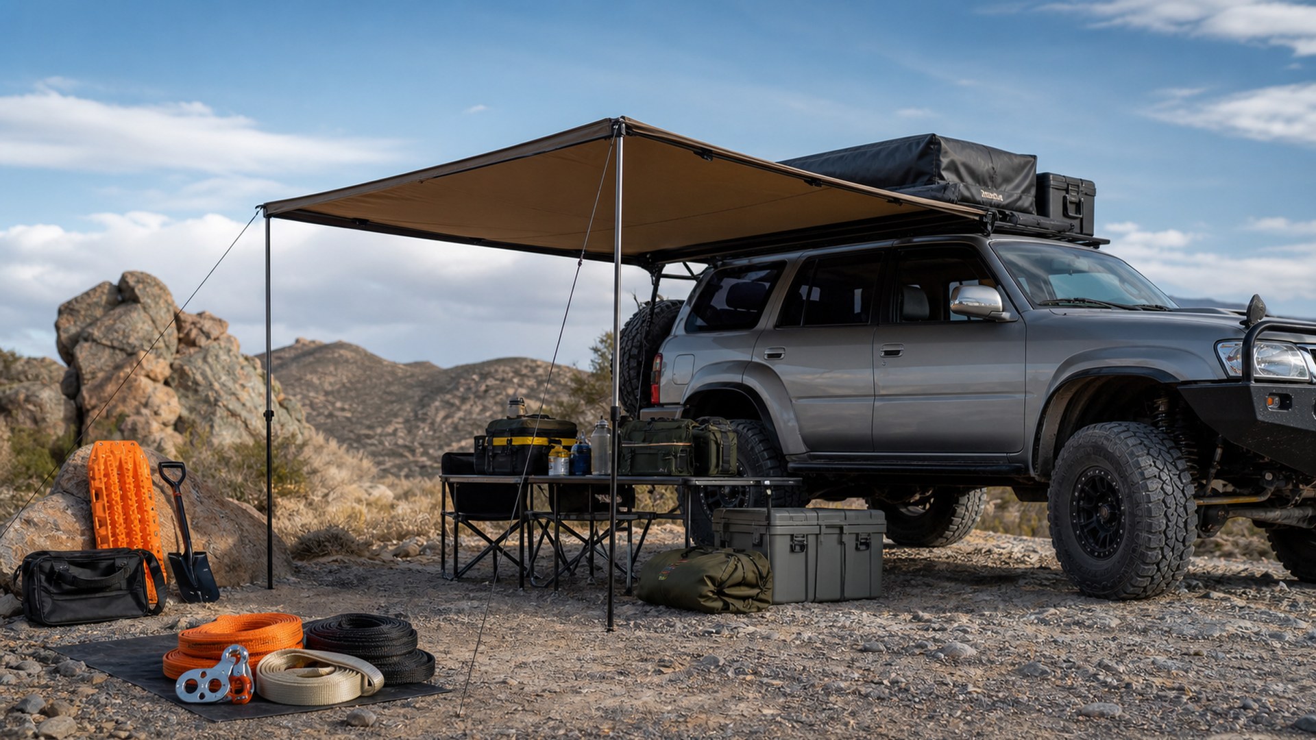 Vehicle Awnings Buying Guide for Trail Recovery Planning