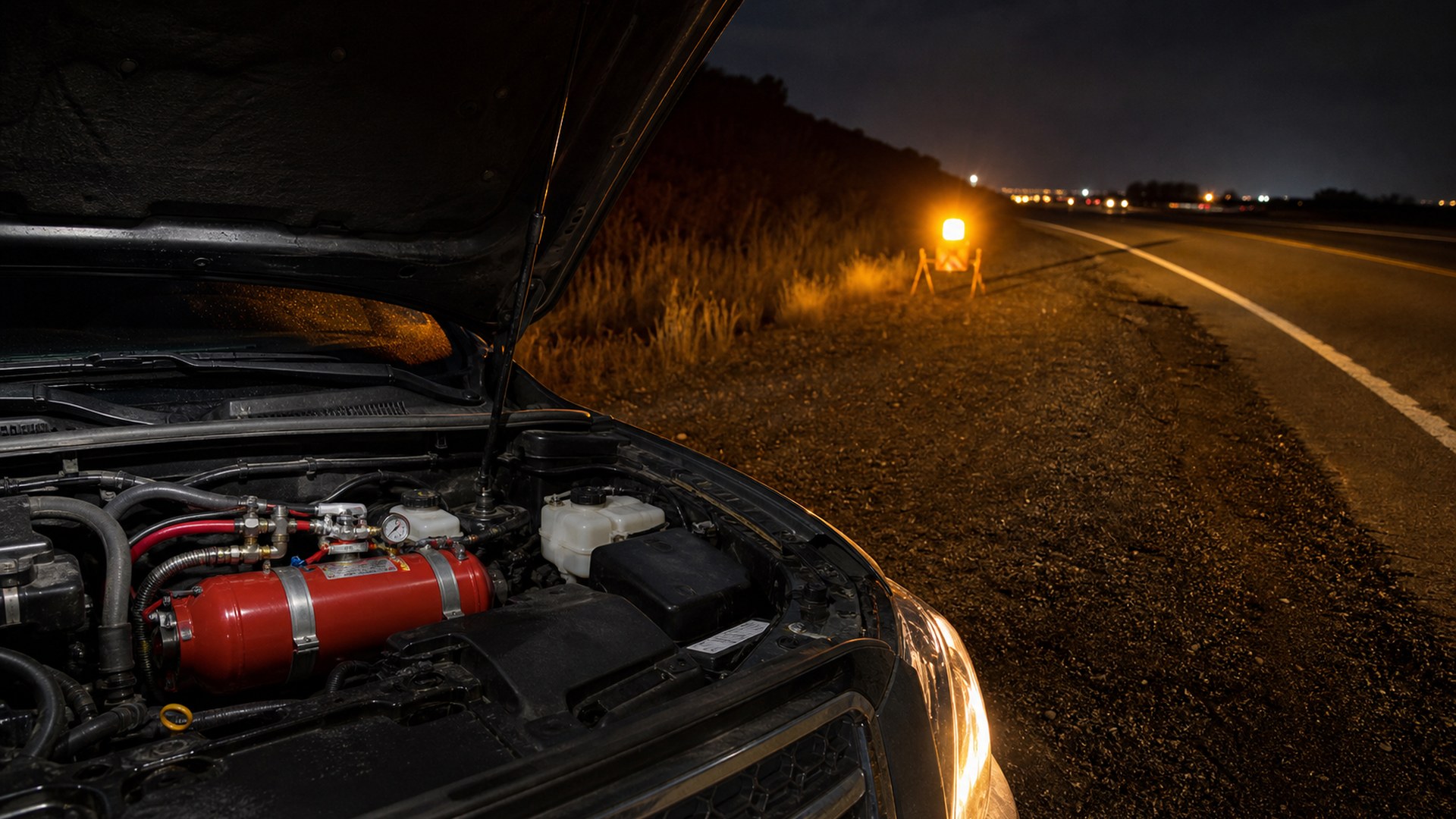 Vehicle Fire Suppressant Systems Buying Guide for Nighttime Breakdown Scenarios