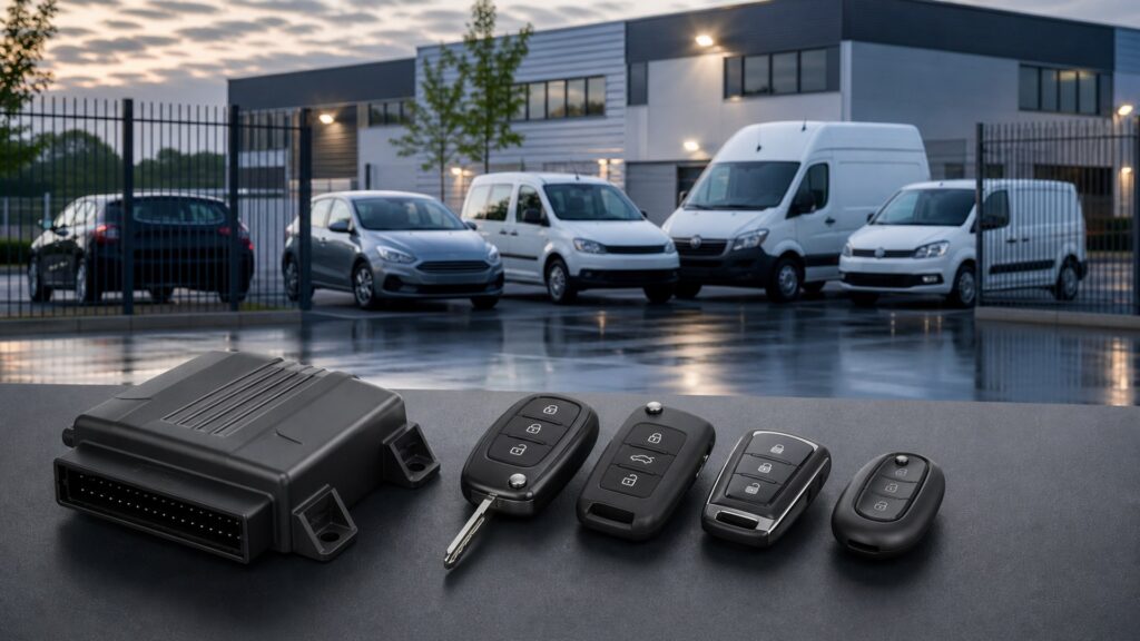 vehicle immobilizers shopping setup for fleet and commuter vehicles with practical vehicle-focused details
