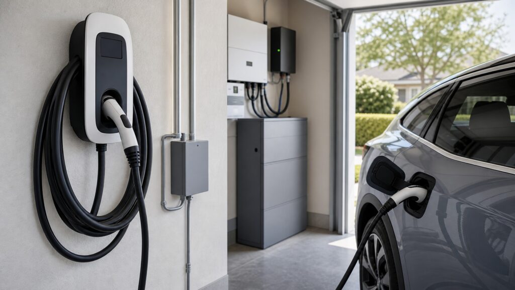 ev charging stations different from ev power management explainer hero image for Review Streets