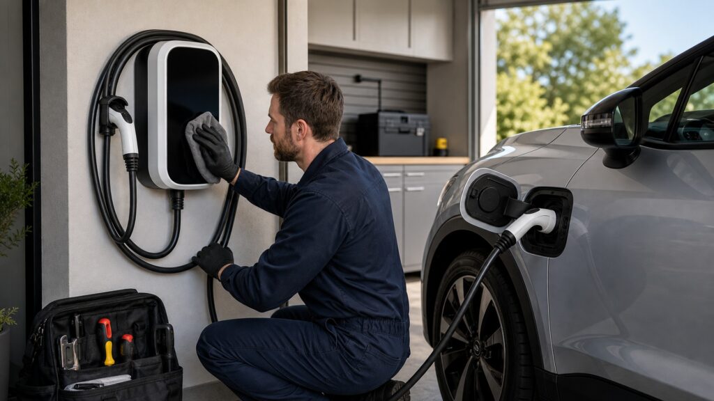 ev charging stations maintenance role explainer hero image for Review Streets