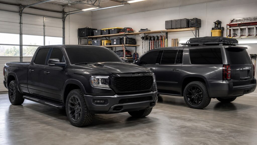 window tint kits shopping setup for truck and suv utility builds with practical vehicle-focused details