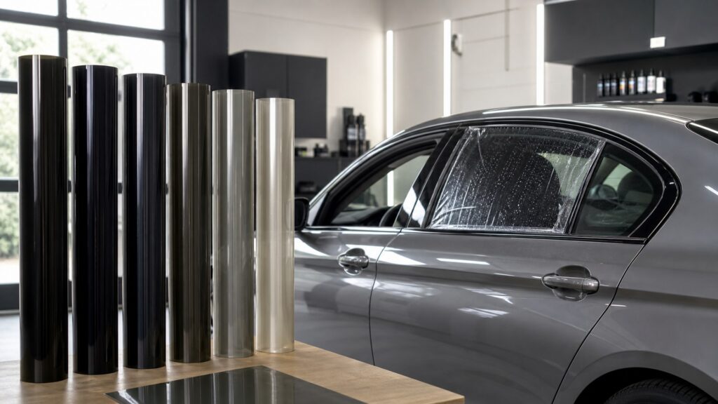 window tint kits shopping setup for overall selection with practical vehicle-focused details