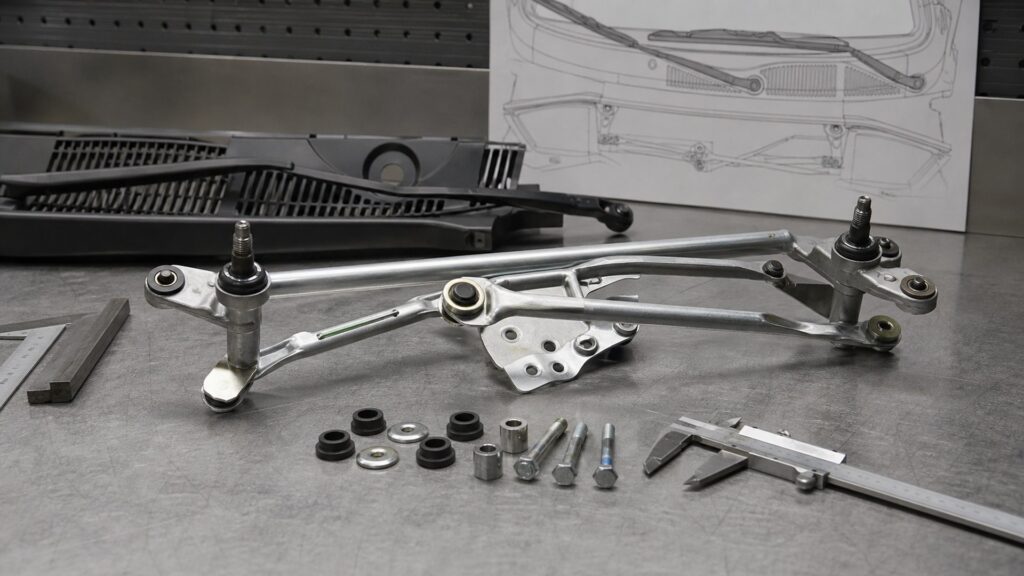 wiper linkage assemblies shopping setup for windshield components fitment and compatibility with practical vehicle-focused details