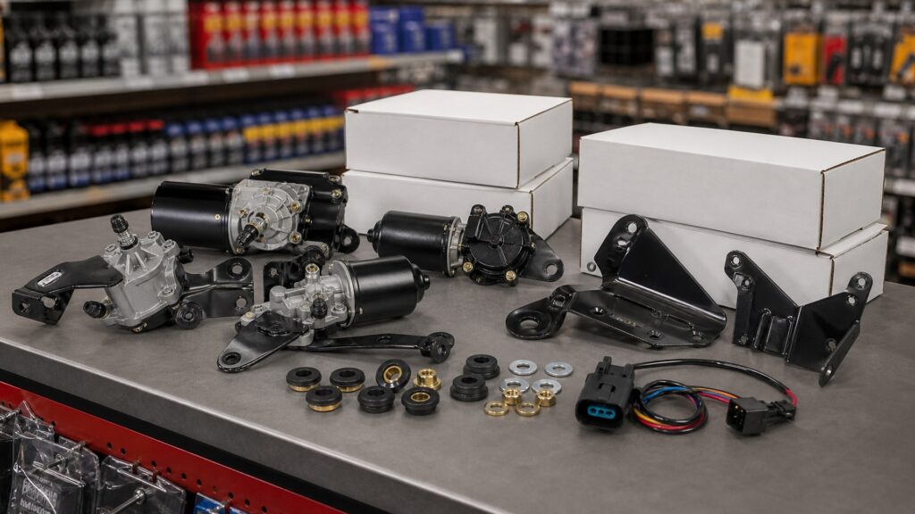 wiper motors shopping setup for aftermarket part selection with practical vehicle-focused details
