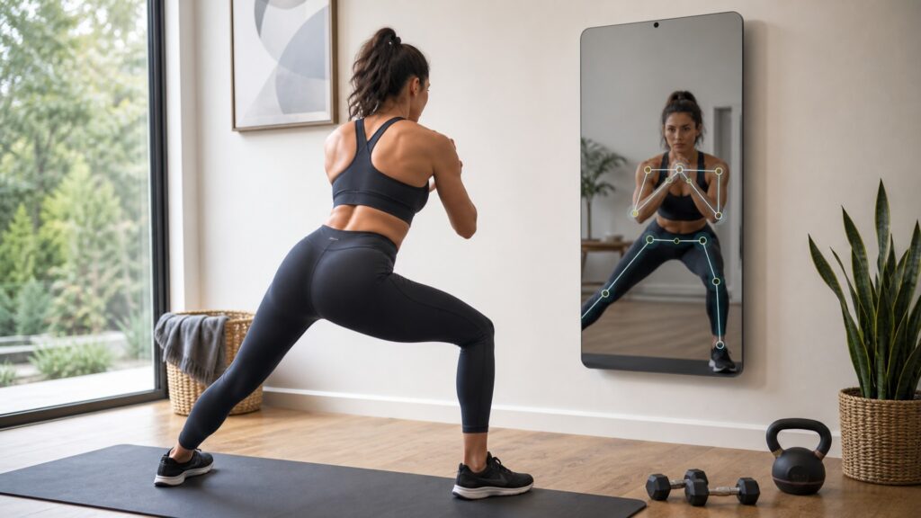 connected fitness mirrors movement pattern explainer hero image for Review Streets