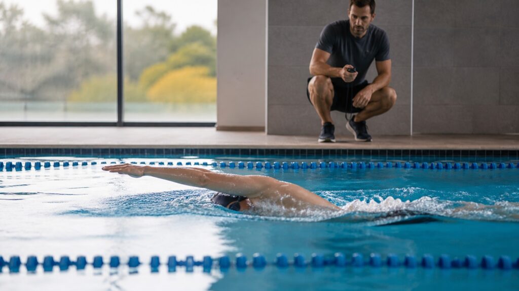swim efficiency explainer hero image for Review Streets