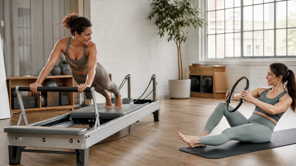 pilates reformers explainer hero image for Review Streets