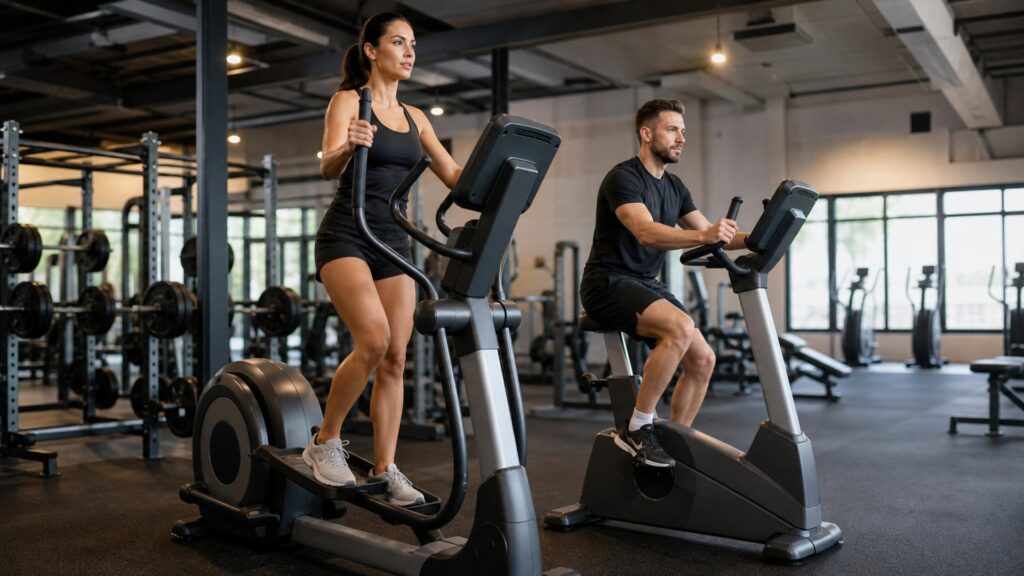 elliptical machines explainer hero image for Review Streets