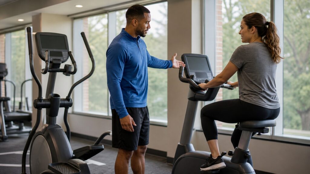 exercise bikes explainer hero image for Review Streets