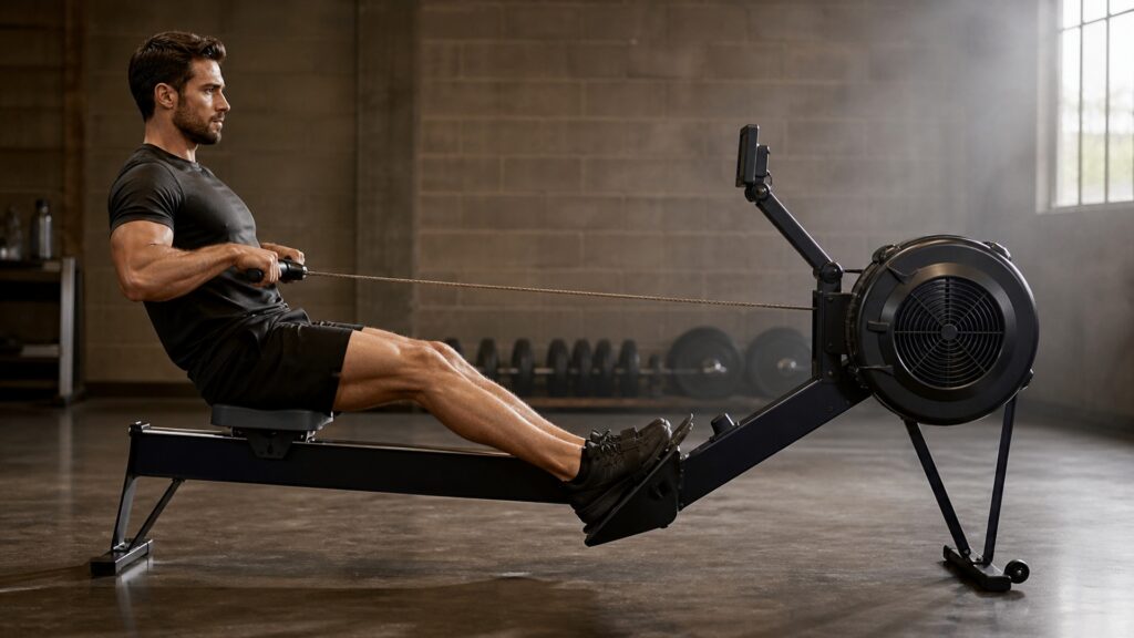 rowing machines explainer hero image for Review Streets