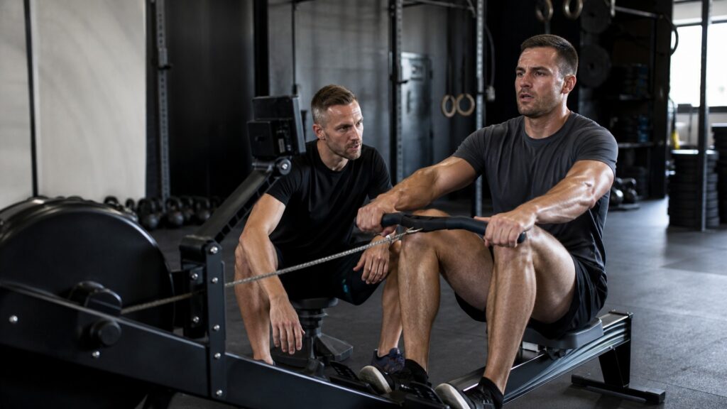 rowing machines training function explainer hero image for Review Streets