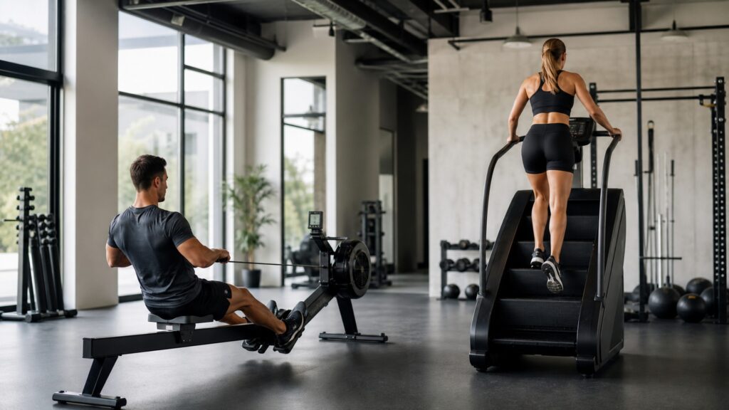 rowing machines explainer hero image for Review Streets