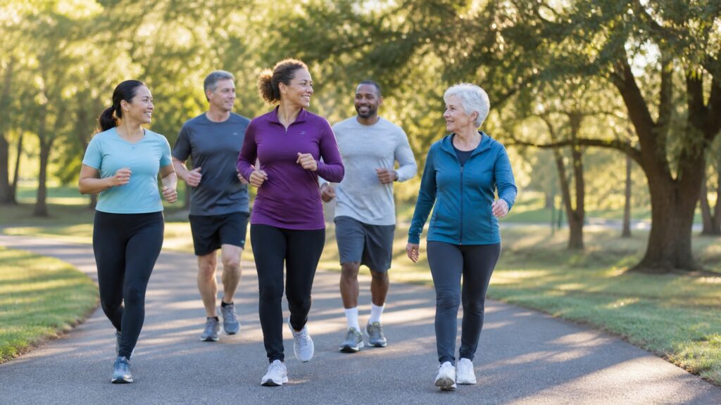 aerobic exercise explainer hero image for Review Streets