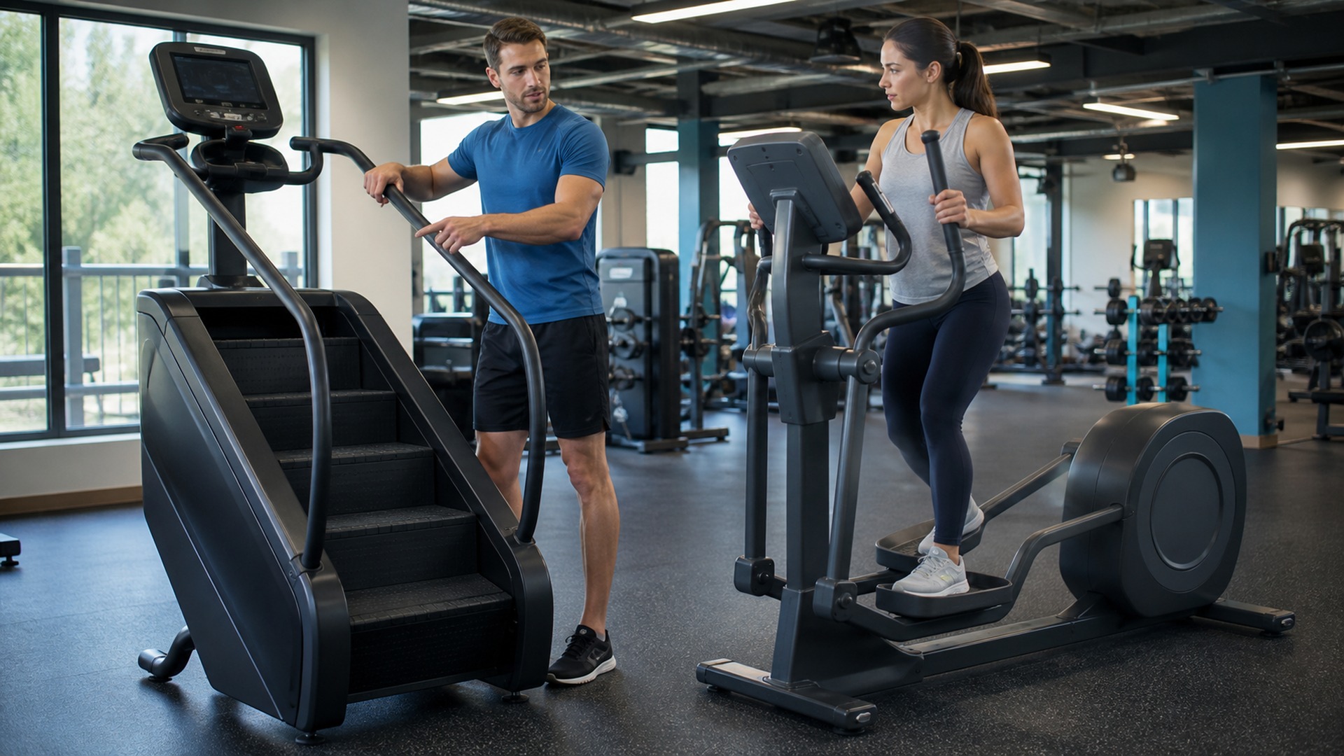 When to Use Stair Machines Instead of Elliptical Machines