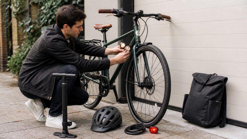 cycling accessories explainer hero image for Review Streets