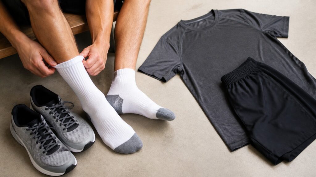 athletic socks explainer hero image for Review Streets