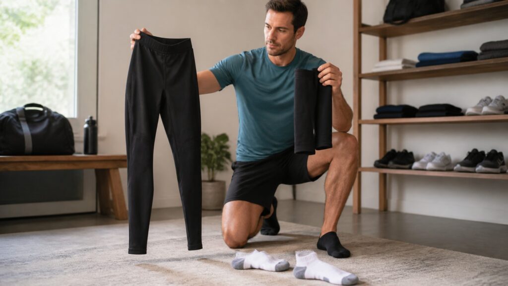 compression apparel explainer hero image for Review Streets