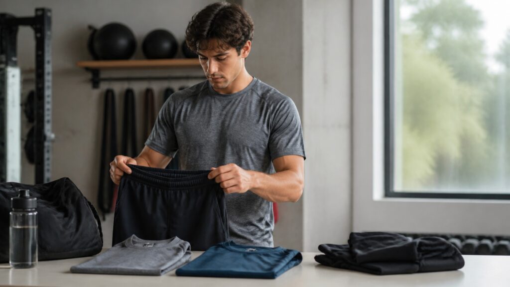 training clothing explainer hero image for Review Streets