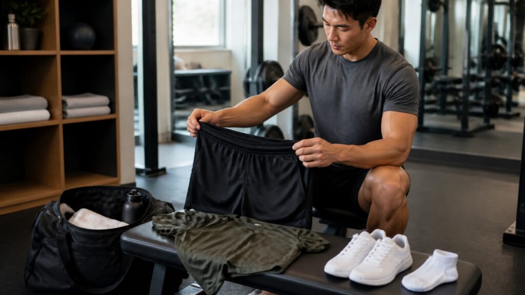 training clothing explainer hero image for Review Streets
