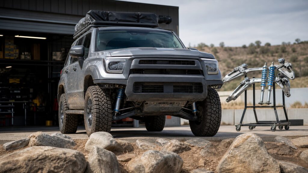 heavy duty shock absorbers explainer hero image for Review Streets