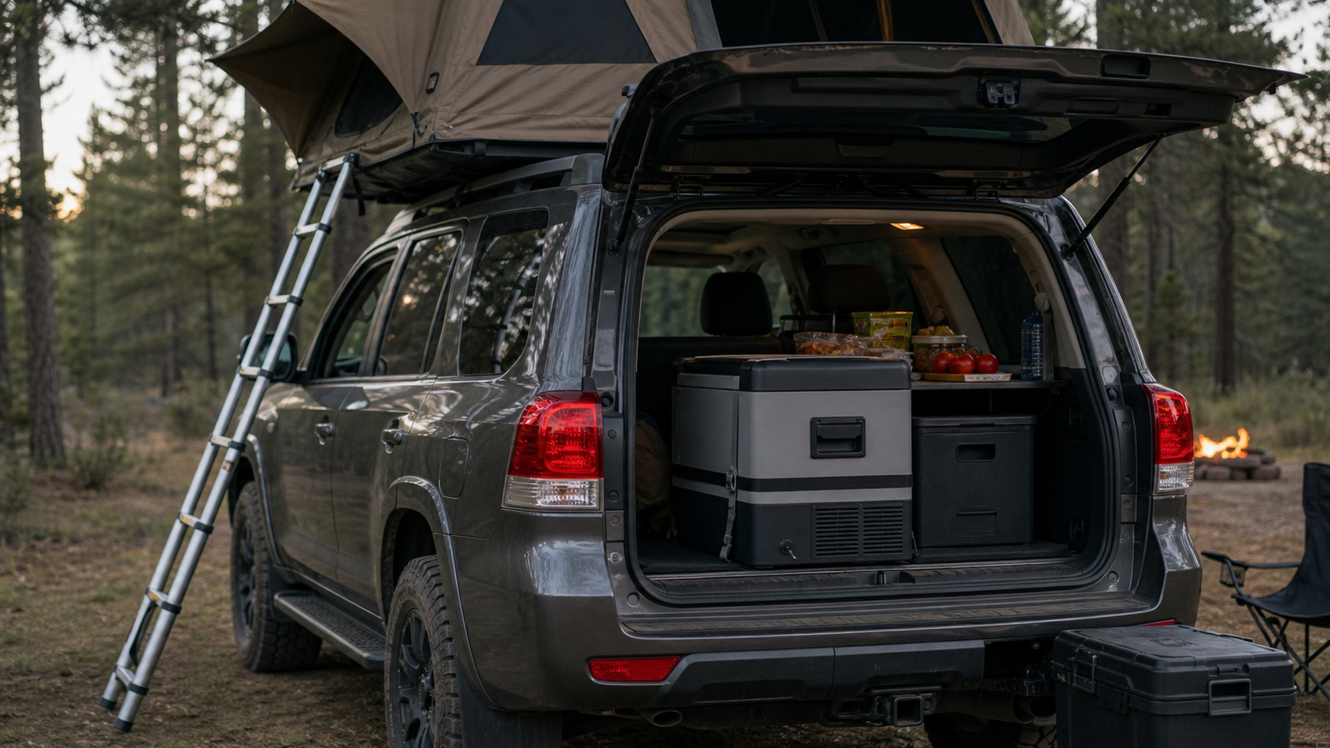What Makes Overlanding Fridges Different from Roof Top Tents