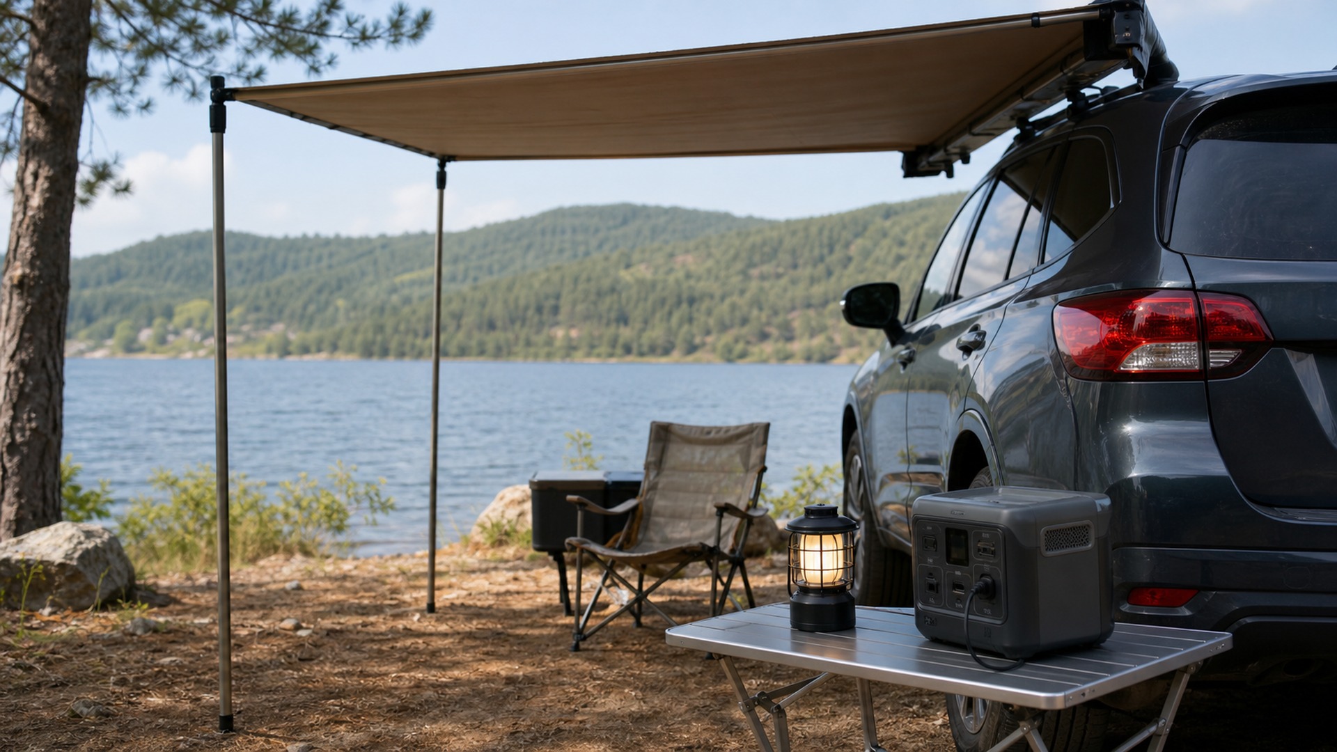 What Makes Vehicle Awnings Different from Portable Power Stations
