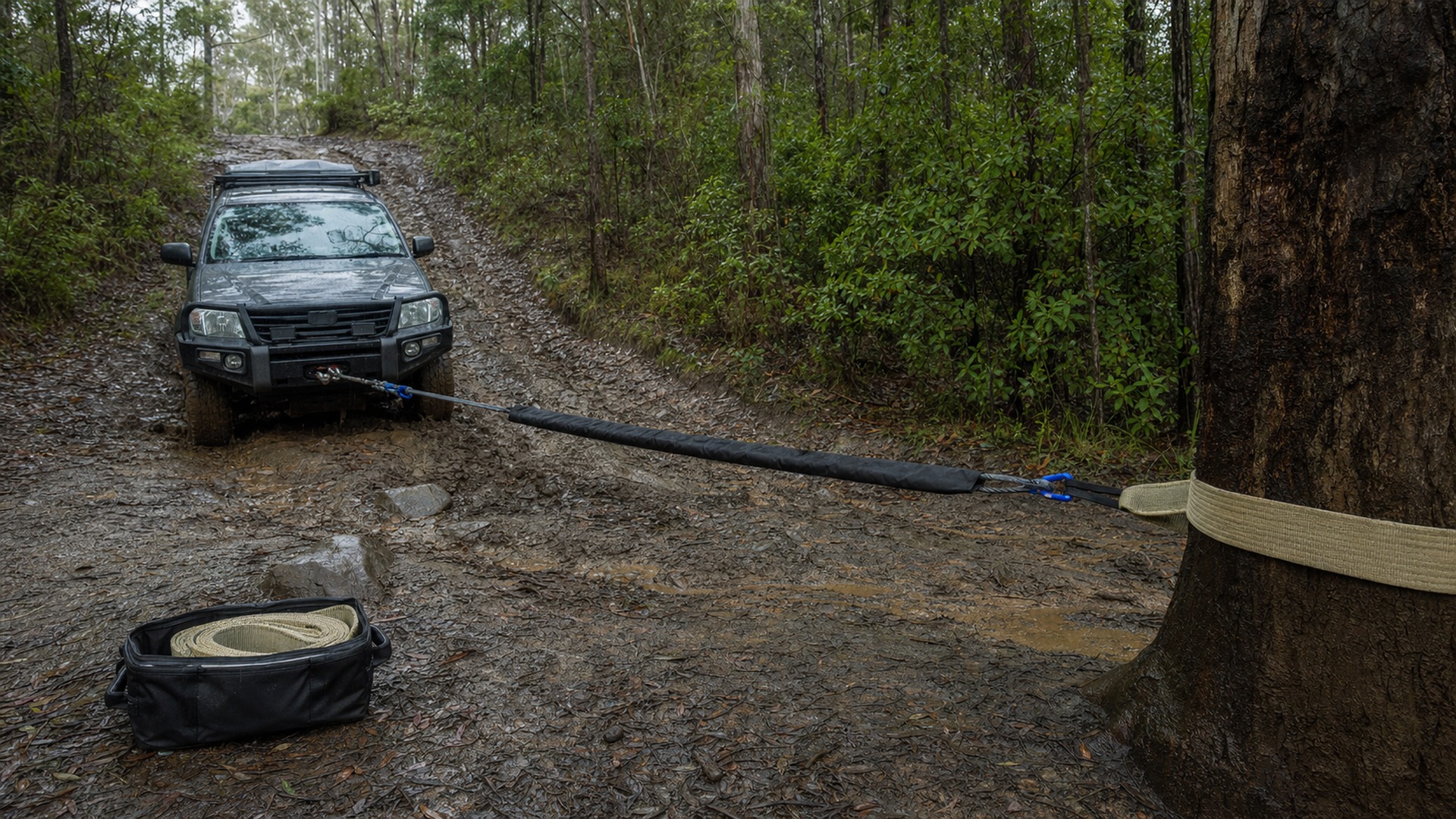 When to Use Recovery Winches Instead of Snatch Straps