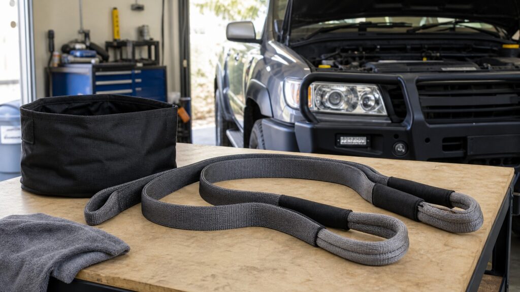 tow straps explainer hero image for Review Streets