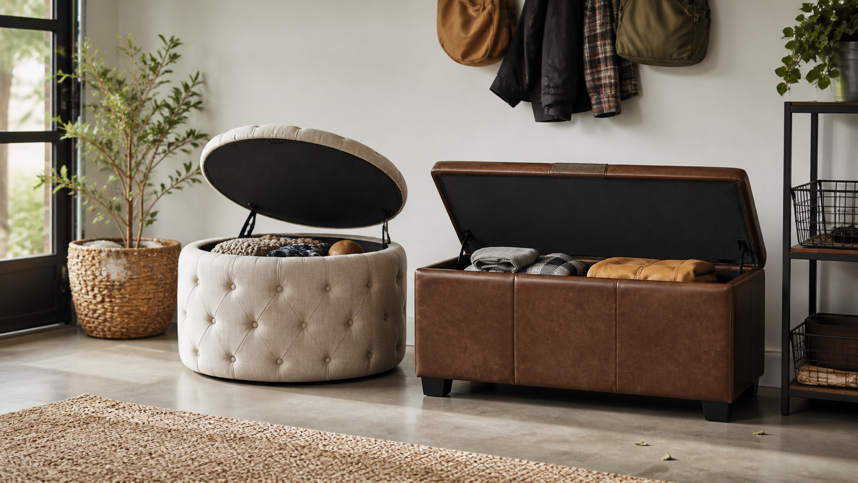 Storage Ottomans