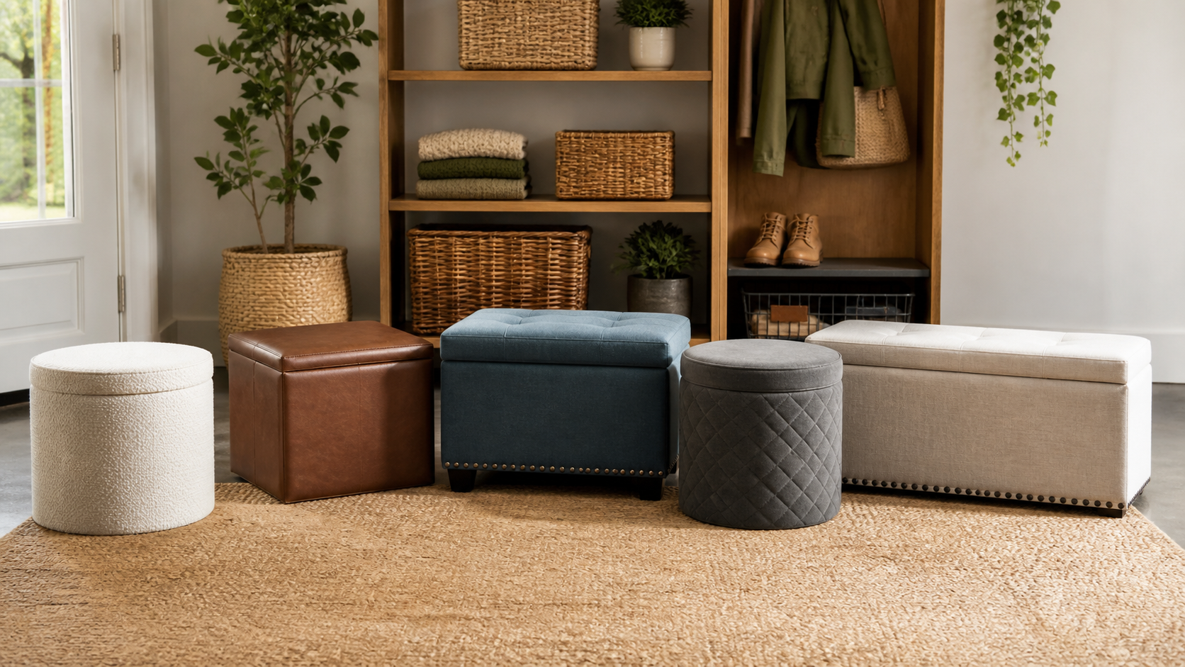 Storage Ottomans
