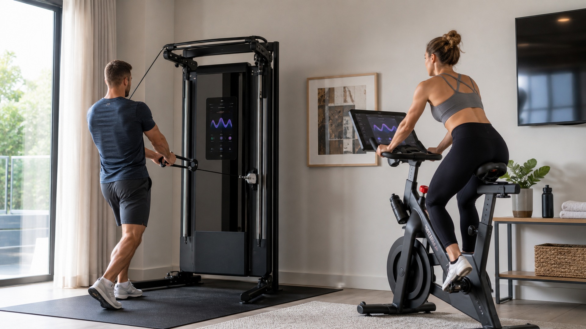 What Makes Smart Home Gyms Different from Connected Gym Equipment