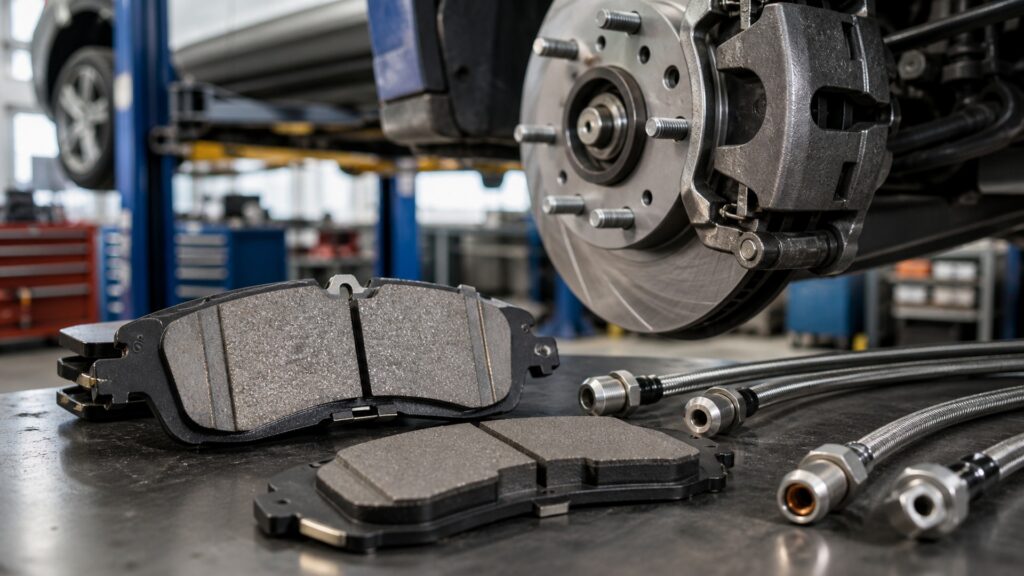 performance brake pads explainer hero image for Review Streets
