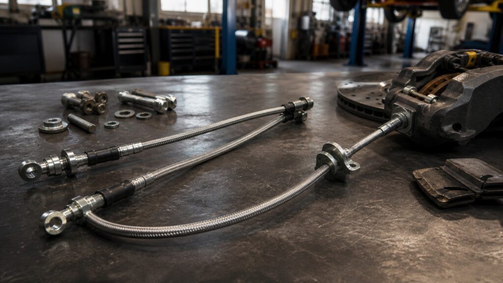 steel brake lines explainer hero image for Review Streets