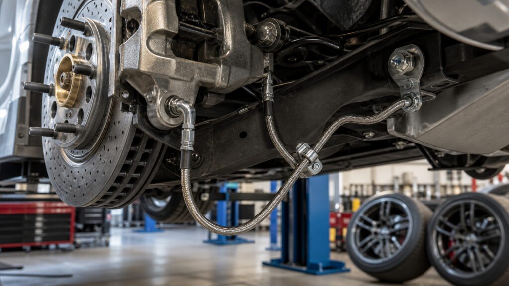 steel brake lines explainer hero image for Review Streets