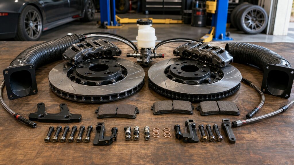 track brake kits explainer hero image for Review Streets