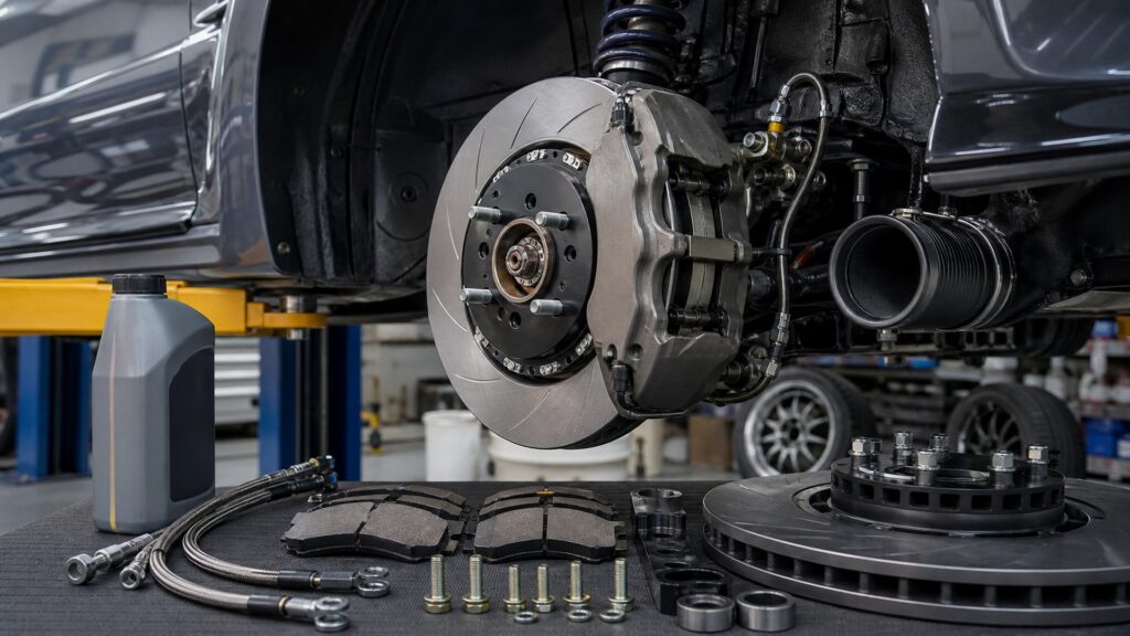 track brake kits explainer hero image for Review Streets